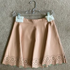 Leather Skirt
